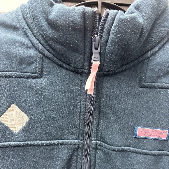 Vineyard Vines Navy Women’s Size M 1/4 Zip Sweatshirt - Picture 3 of 11